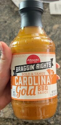 Braggin' rights bold & tangy carolina gold bbq sauce