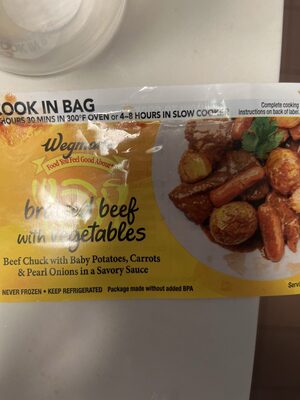 Braised Beef With Vegetables