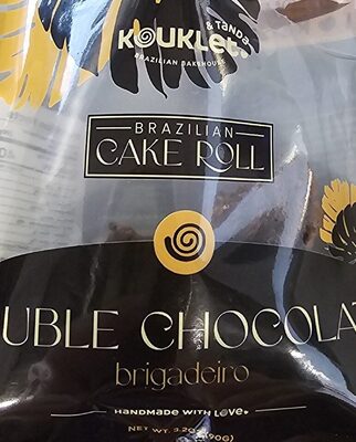 Brazilian Cake Roll - double chocolate brigadeiro