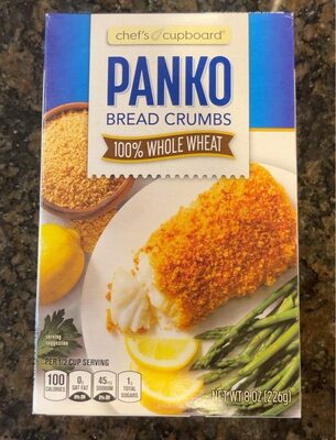 Bread crumbs 100% whole wheat