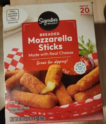 Breaded Mozzarella Sticks