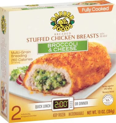 Breaded Stuffed Chicken Breasts With Rib Meat