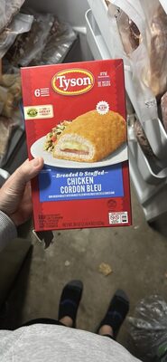 Breaded & Stuffed Chicken Cordon Bleu