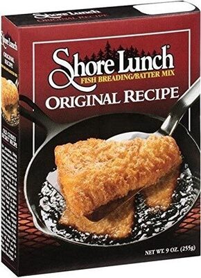 Breading fish case