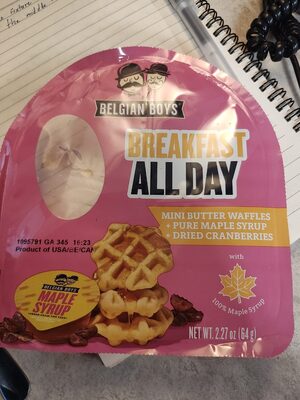 Breakfast All Day Mini Waffles