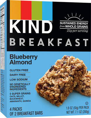 Breakfast Bar Blueberry Almond