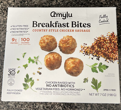 Breakfast Bites Country Style Chicken Sausage