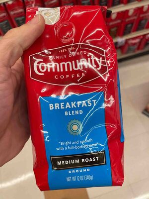 Breakfast Blend Medium Roast Ground