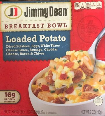 Breakfast Bowl Loaded Potato