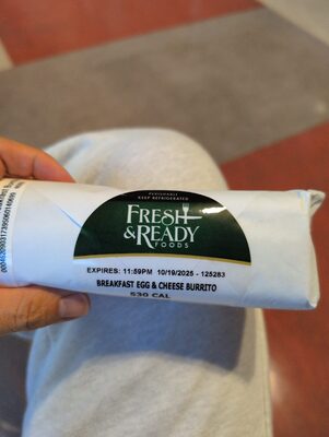 Breakfast Egg&Cheese Burrito