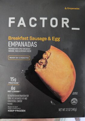 Breakfast empanada