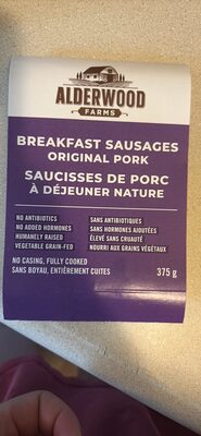 BREAKFAST SAUSAGES ORIGINAL PORK
