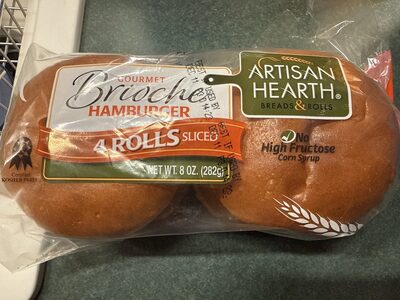 Brioche Hamburger Bun