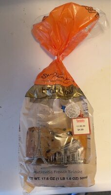 Brioche Loaf With Chocolate Chips