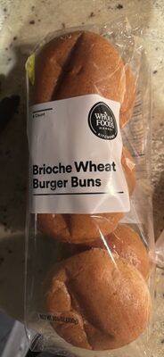 Brioche Wheat Burger Buns