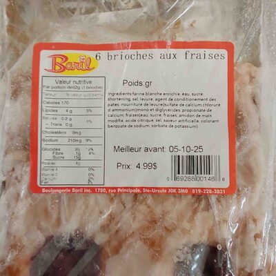 BRIOCHES FRAISES