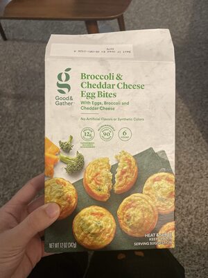 Broccoli Cheddar Egg Bites