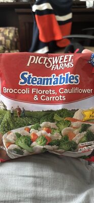 Broccoli Florets, Cauliflower & Carrots