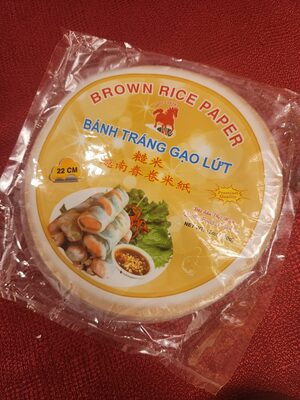 Brown Rice Paper (Bánh Tráng Gạo Lựt)