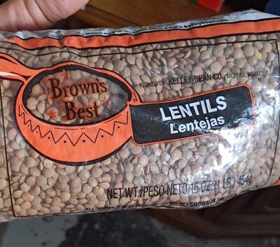 Brown's Best Lentils