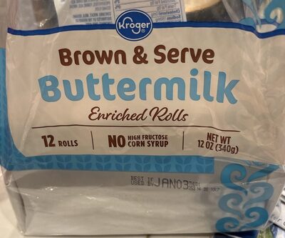 Brown & Seeve Buttermilk Enriched Rolls