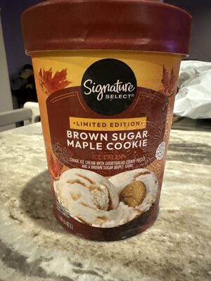 Brown Sugar Maple Cookie Ice Cream