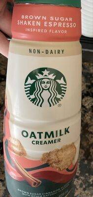 Brown Sugar Shaken Espresso non-dairy creamer