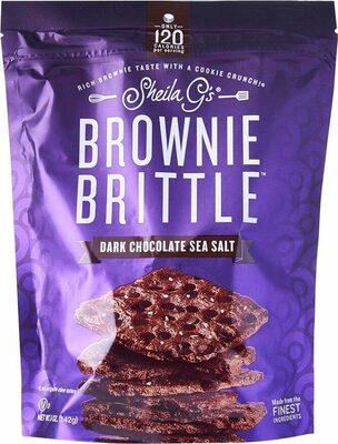 Brownie brittle dark chocolate