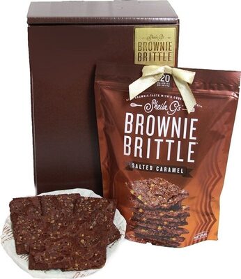 Brownie brittle salted caramel
