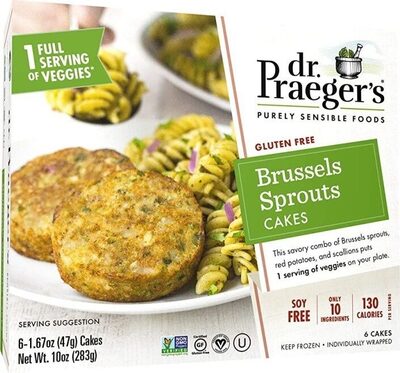 Brussels sprouts cakes