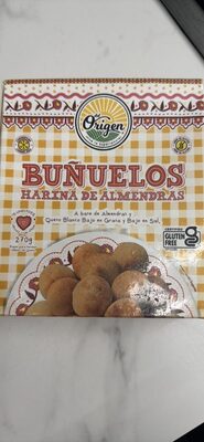Buñuelos Harina de Almendras