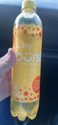 bubly burst sparkling water beverage