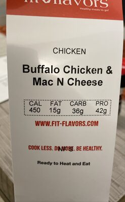 Buffalo chicken & Mac N Cheese