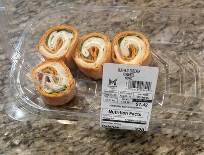 Buffalo Chicken Pinwheels
