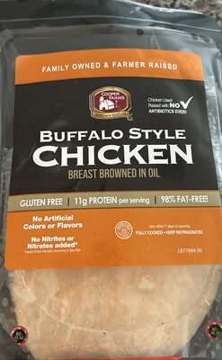 Buffalo Style Chicken Breast Browned in Oil