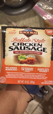 Buffalo Style Chicken Sausage