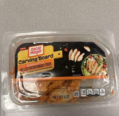 Buffalo Style Grilled Chicken Strips