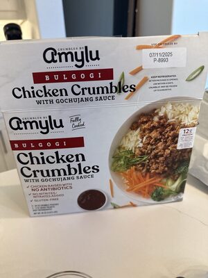 Bulgogi Chicken Crumbles