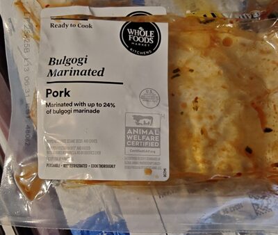 Bulgogi Marinated Pork