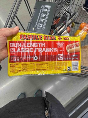 Bun Length Classic Franks