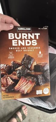 Burnt Ends Smoked and Seasoned Beef Brisket