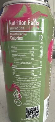 Burst Watermelon Lime Hemp Beverage