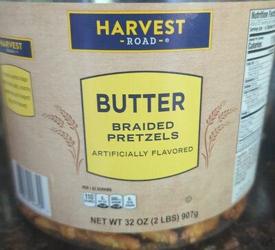 Butter Braided Pretzels