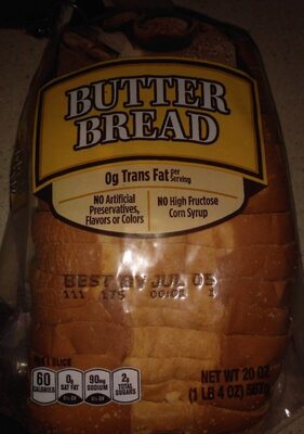 Butter bread