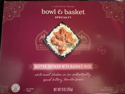 Butter Chicken With Basmati Rice