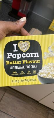 Butter Flavour Microwave Popcorn