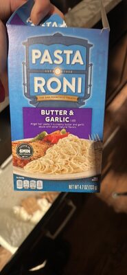 Butter & Garlic flavor angel hair pasta