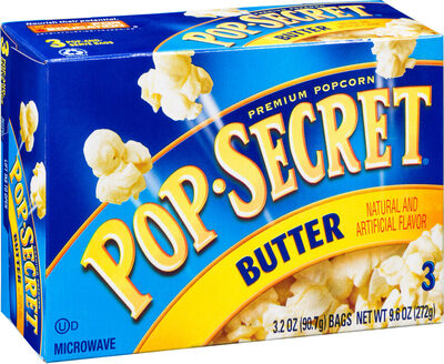 Butter microwave popcorn