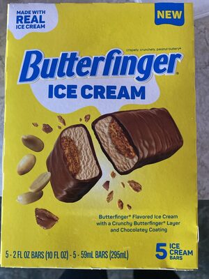 Butterfinger ice cream bar