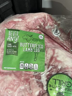 Butterflied Lamb Leg